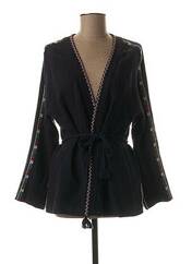 Veste casual bleu SUNCOO pour femme seconde vue