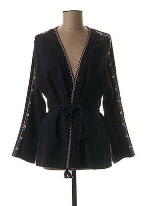 Veste casual bleu SUNCOO pour femme