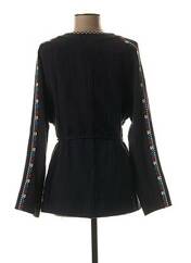 Veste casual bleu SUNCOO pour femme seconde vue