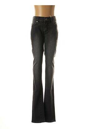 Jeans coupe slim poches taille ajustable noir CHIPIE fille