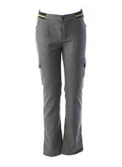 Pantalon droit gris JEAN BOURGET pour garçon seconde vue