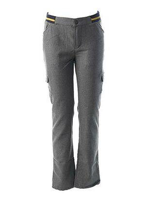 Pantalon droit gris JEAN BOURGET pour garçon