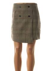 Jupe courte gris MARIE-SIXTINE pour femme seconde vue