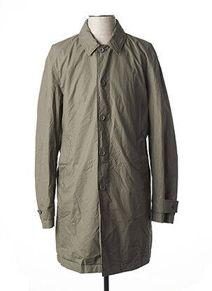 Manteau long vert MONTEDORO pour homme