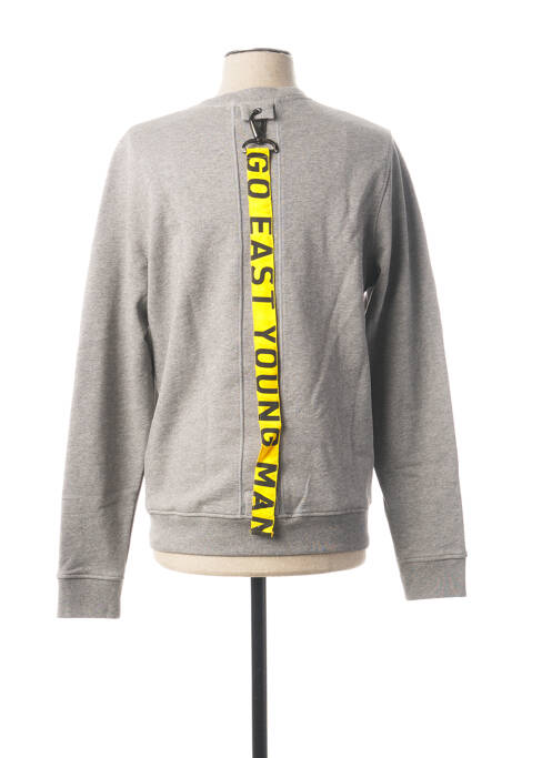 Sweat-shirt gris GEYM pour homme
