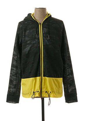Coupe-vent poches a capuche vert GEYM homme