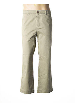 Pantalon droit taille normale taille normale beige GEYM homme