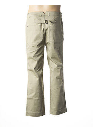 Pantalon droit taille normale taille normale beige GEYM homme