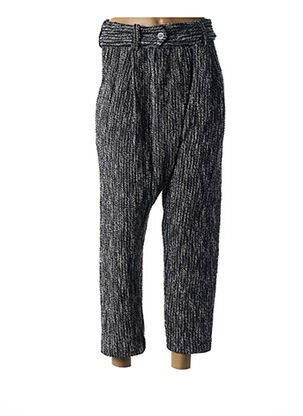 Pantalon 7/8 stretch noir BY MALENE BIRGER femme