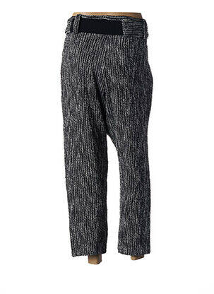 Pantalon 7/8 stretch noir BY MALENE BIRGER femme