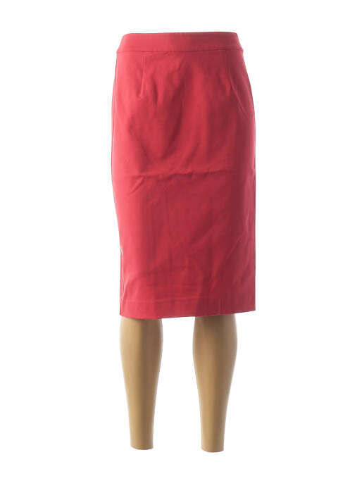 Jupe mi-longue rouge ARMANI pour femme