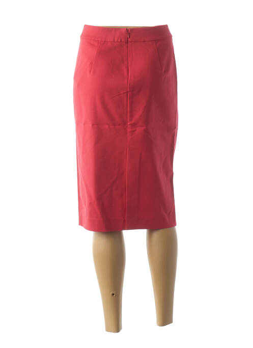 Jupe mi-longue rouge ARMANI pour femme