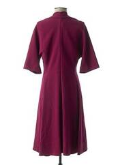 Robe mi-longue violet PAULE KA pour femme seconde vue