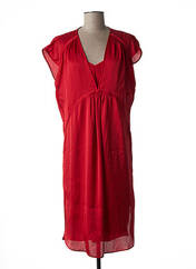 Robe mi-longue rouge BY MALENE BIRGER pour femme seconde vue