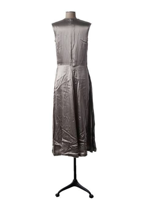 Robe mi-longue gris NINA RICCI pour femme