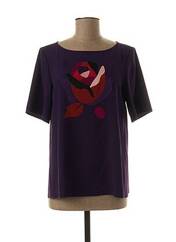 T-shirt violet PAULE KA pour femme seconde vue