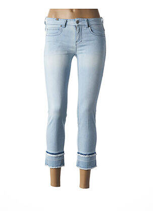 Jeans coupe slim slim taille basse bleu NOTIFY femme