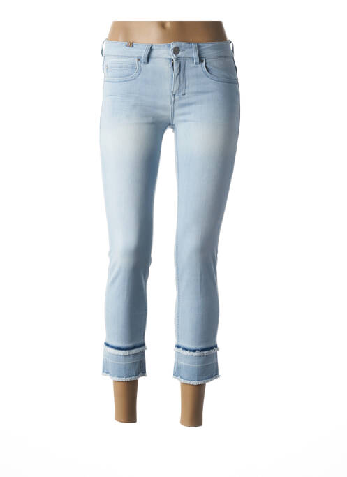 Jeans coupe slim bleu NOTIFY pour femme