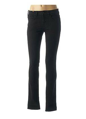 Jeans coupe slim taille basse taille basse noir ATELIER NOTIFY femme