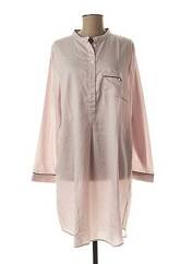 Chemise de nuit rose LAURENCE TAVERNIER pour femme seconde vue