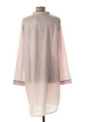 Chemise de nuit rose LAURENCE TAVERNIER pour femme seconde vue