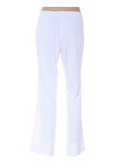 Pantalon droit blanc LUCIA pour femme seconde vue