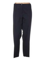 Pantalon coupe droite taille haute bleu BASLER femme