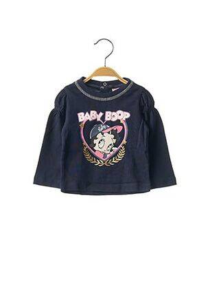 T-shirt bleu BABY BOOP pour fille