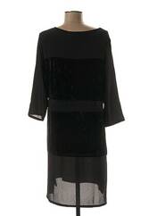 Robe mi-longue noir BLANC BOHEME pour femme seconde vue