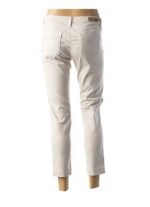 Pantalon 7/8 beige DENIM STUDIO pour femme