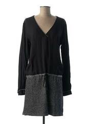 Robe mi-longue noir MISMASH pour femme seconde vue