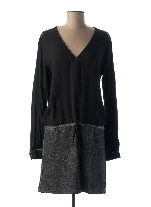 Robe mi-longue noir MISMASH pour femme
