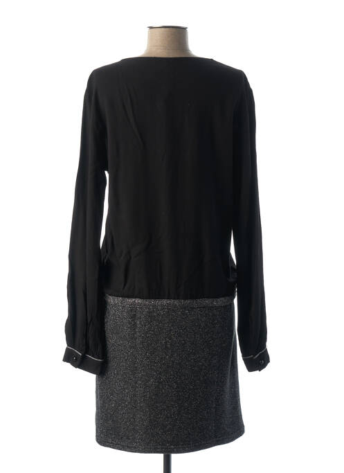 Robe mi-longue noir MISMASH pour femme