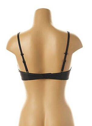 Soutien-gorge effet matière satinée haut soutien-gorge moulé noir FANTASIE femme