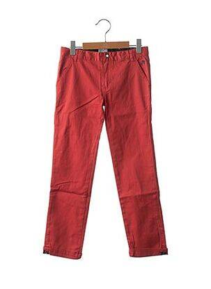 Pantalon droit rouge NANO & NANETTE pour garçon