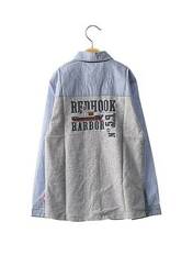 Chemise manches longues bleu NANO & NANETTE pour garçon seconde vue