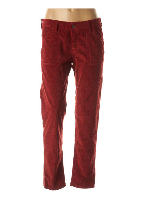 Pantalon slim rouge FIVE pour femme
