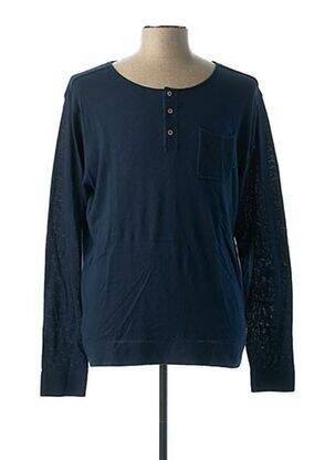 Pull bleu SCOTCH & SODA pour homme