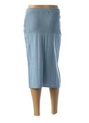 Jupe mi-longue bleu BGN pour femme seconde vue