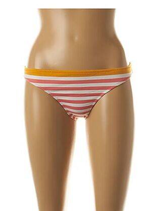 Bas de maillot de bain imprimé rayures culotte rose PRINCESSE TAM-TAM femme