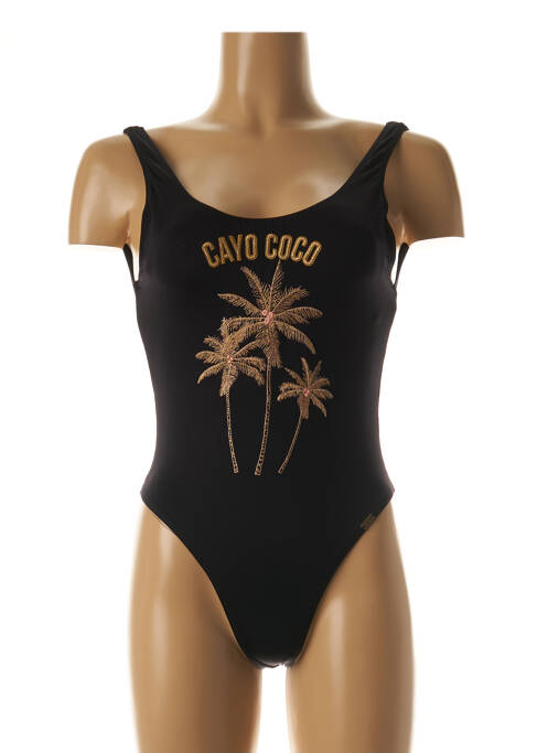 Maillot de bain 1 pièce noir BANANA MOON pour femme