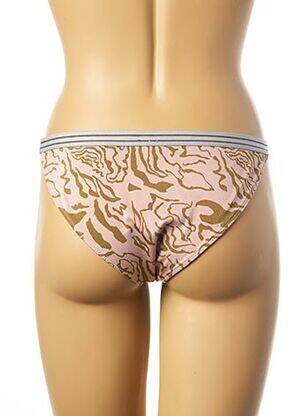 Bas de maillot de bain imprimé fantaisie culotte rose LOVE STORIES femme