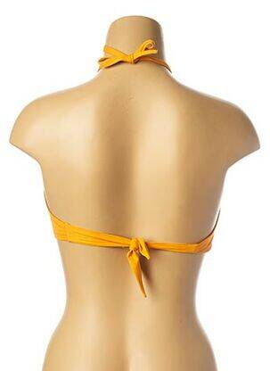 Haut de maillot de bain fermeture liens à nouer orange PRINCESSE TAM-TAM femme