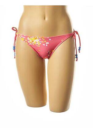 Bas de maillot de bain imprimé fantaisie bikini rose I LOVE MY BIKINI femme