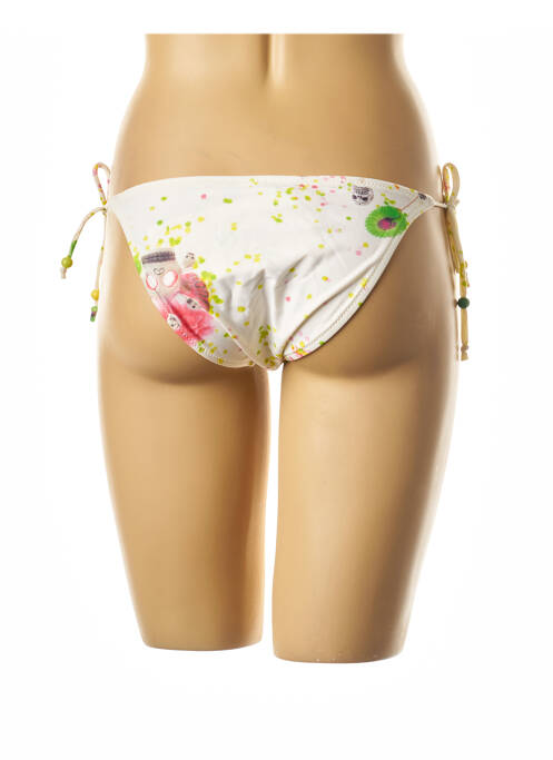 Bas de maillot de bain beige I LOVE MY BIKINI pour femme