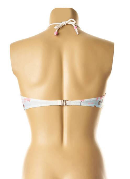 Haut de maillot de bain bleu I LOVE MY BIKINI pour femme