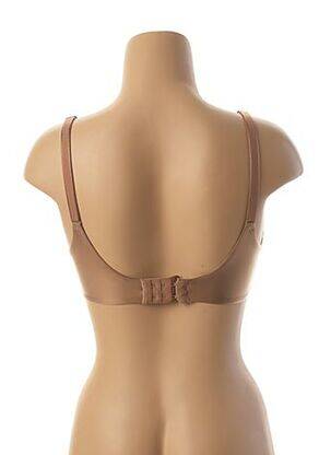 Soutien-gorge effet matière satinée haut soutien-gorge moulé chair DARJEELING femme