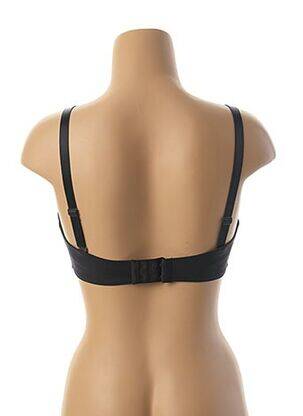 Soutien-gorge tissage dentelle haut soutien-gorge moulé noir DARJEELING femme