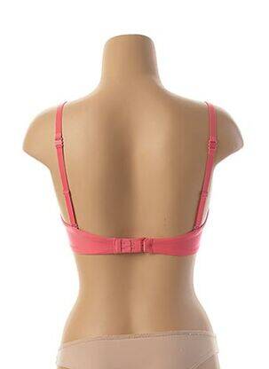 Soutien-gorge effet matière satinée haut soutien-gorge moulé rose SIMONE PERELE femme