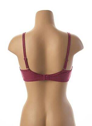 Soutien-gorge tissage dentelle rose DAMART femme